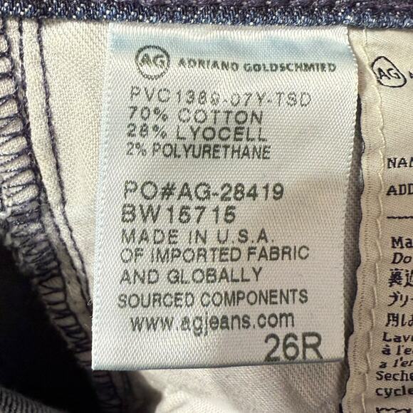 Adriano Goldschmeid The Legging Ankle distressed skinny jeans Size 26 or 0 - Picture 8 of 8